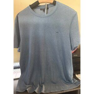 Michael Kors Mens Light Blue Short Sleeve T-Shirt Size L